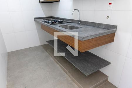 COZINHA de apartamento para alugar com 1 quarto, 40m² em Taquaral, Campinas