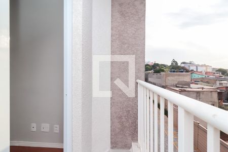 Varanda da Sala/Cozinha de kitnet/studio para alugar com 1 quarto, 26m² em Parada Xv de Novembro, São Paulo