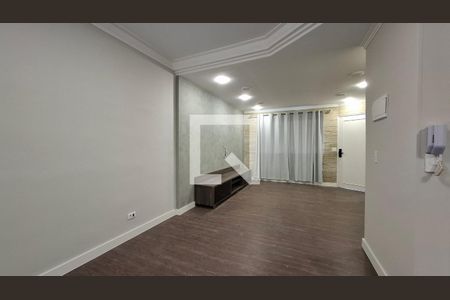Sala de casa de condomínio à venda com 3 quartos, 118m² em Vila Homero Thon, Santo André
