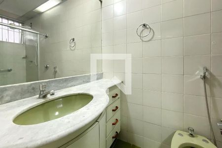 Banheiro da Suíte de apartamento à venda com 3 quartos, 100m² em Cidade Jardim, Belo Horizonte