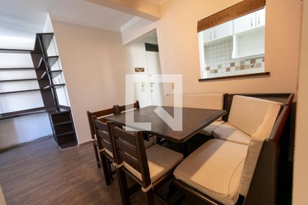 SALA DE JANTAR de apartamento para alugar com 2 quartos, 74m² em Vila Itapura, Campinas
