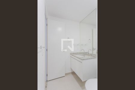 Banheiro de kitnet/studio para alugar com 1 quarto, 25m² em Jardim Paulista, São Paulo