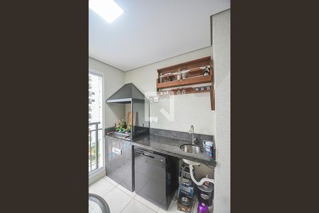 Varanda gourmet de apartamento à venda com 2 quartos, 70m² em Independência, São Bernardo do Campo