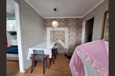Sala  de apartamento para alugar com 2 quartos, 53m² em Jardim Santo André Cdhu, Santo André