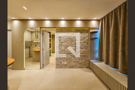 Sala  de apartamento para alugar com 1 quarto, 44m² em Praia de Belas, Porto Alegre