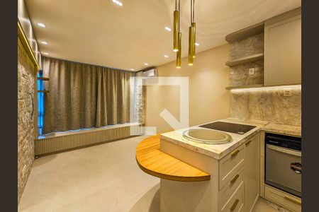 Cozinha de apartamento para alugar com 1 quarto, 44m² em Praia de Belas, Porto Alegre