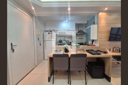 Sala  de apartamento à venda com 2 quartos, 49m² em Parque Erasmo Assunção, Santo André