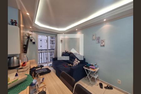 Sala  de apartamento à venda com 2 quartos, 49m² em Parque Erasmo Assunção, Santo André