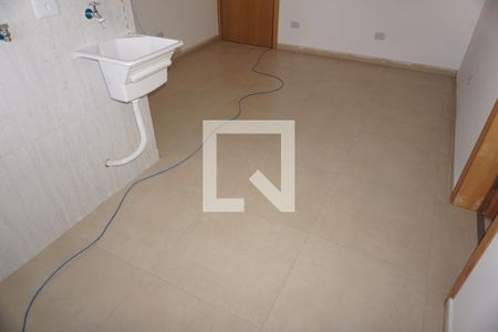 Sala/Cozinha de apartamento para alugar com 1 quarto, 40m² em Jardim Castilho, Embu das Artes