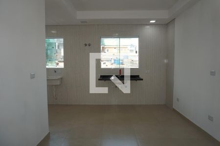 Sala/Cozinha de apartamento para alugar com 1 quarto, 40m² em Jardim Castilho, Embu das Artes
