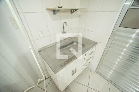 Cozinha de kitnet/studio para alugar com 1 quarto, 24m² em Vila Clementino, São Paulo