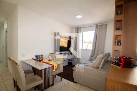 Sala de apartamento à venda com 2 quartos, 46m² em Buritis, Belo Horizonte