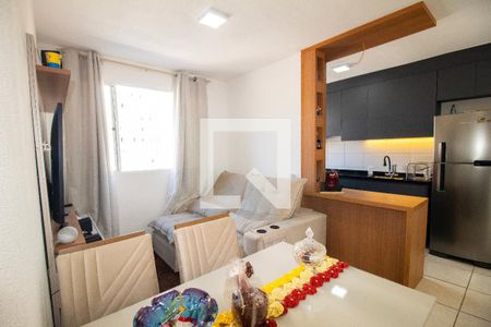 Sala de apartamento à venda com 2 quartos, 46m² em Buritis, Belo Horizonte