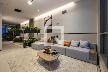 Área comum de kitnet/studio à venda com 1 quarto, 26m² em Vila Madalena, São Paulo