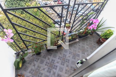 Varanda da Sala de apartamento para alugar com 2 quartos, 48m² em Vila Carmosina, São Paulo