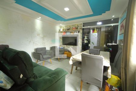 Sala de apartamento à venda com 2 quartos, 48m² em Jardim Silvina, São Bernardo do Campo