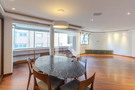 Sala de apartamento à venda com 3 quartos, 168m² em Brooklin, São Paulo