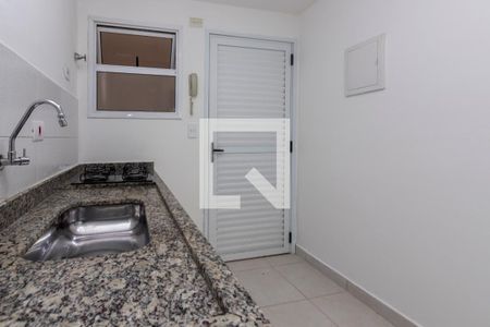 Cozinha de kitnet/studio para alugar com 1 quarto, 23m² em Vila Cruzeiro, São Paulo