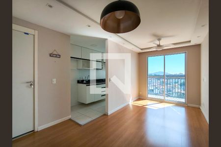 Sala de apartamento para alugar com 2 quartos, 49m² em Rocha, Rio de Janeiro