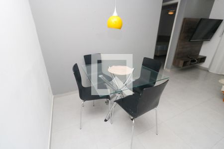 Sala de Jantar de apartamento para alugar com 2 quartos, 50m² em Vila Homero Thon, Santo André