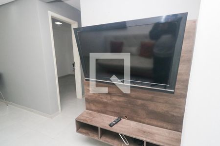 Sala de apartamento para alugar com 2 quartos, 50m² em Vila Homero Thon, Santo André