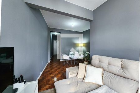 Sala  de apartamento à venda com 2 quartos, 74m² em Tijuca, Rio de Janeiro