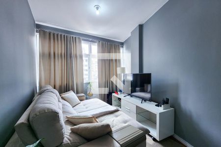 Sala  de apartamento à venda com 2 quartos, 74m² em Tijuca, Rio de Janeiro