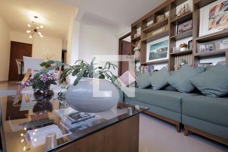 Sala de apartamento para alugar com 3 quartos, 94m² em Vila Assunção, Santo André