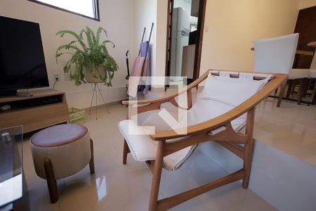 Sala de apartamento para alugar com 3 quartos, 94m² em Vila Assunção, Santo André