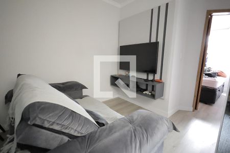 Sala de apartamento à venda com 2 quartos, 88m² em Jardim Cambui, Santo André