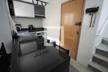 Cozinha de apartamento à venda com 2 quartos, 88m² em Jardim Cambui, Santo André