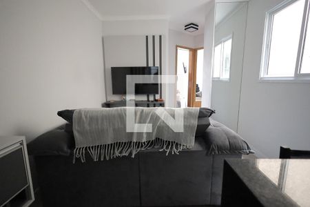 Sala de apartamento à venda com 2 quartos, 88m² em Jardim Cambui, Santo André