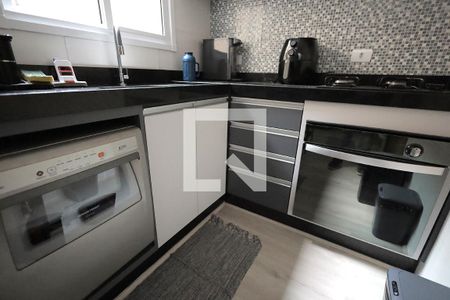 Cozinha de apartamento à venda com 2 quartos, 88m² em Jardim Cambui, Santo André