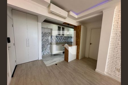 Sala de apartamento para alugar com 1 quarto, 90m² em Itararé, São Vicente