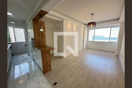 Sala de apartamento para alugar com 1 quarto, 90m² em Itararé, São Vicente