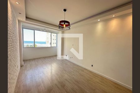 Sala de apartamento para alugar com 1 quarto, 90m² em Itararé, São Vicente