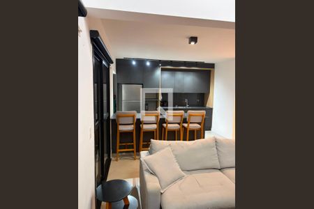 Sala de apartamento para alugar com 1 quarto, 96m² em Parque Residencial Aquarius, São José dos Campos