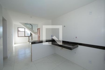 Cozinha de apartamento à venda com 3 quartos, 121m² em Nova Granada, Belo Horizonte
