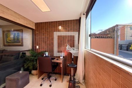 Varanda da Sala de apartamento à venda com 2 quartos, 138m² em Sagrada Família, Belo Horizonte