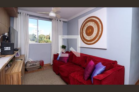 Sala  de apartamento à venda com 2 quartos, 48m² em Jardim Paris, São Paulo