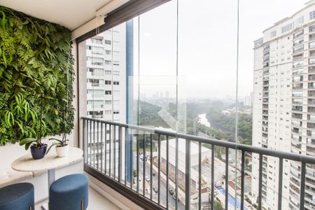 Varanda de apartamento para alugar com 2 quartos, 52m² em Alphaville Empresarial, Barueri