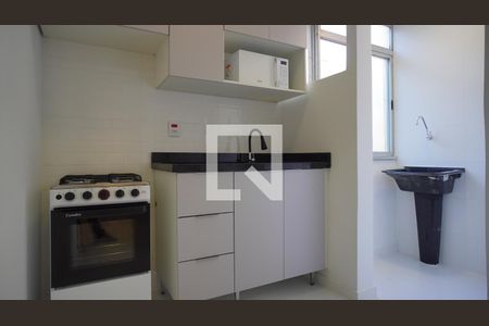 Cozinha e Área de Serviço de apartamento para alugar com 1 quarto, 36m² em Petrópolis, Porto Alegre