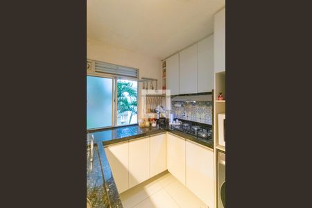 Cozinha e Área de Serviço de apartamento à venda com 2 quartos, 41m² em Estância Velha, Canoas