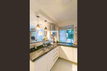 Cozinha e Área de Serviço de apartamento à venda com 2 quartos, 41m² em Estância Velha, Canoas