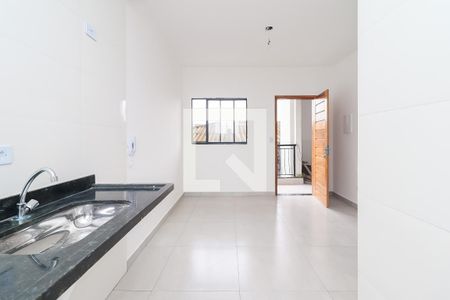 Sala/Cozinha de apartamento para alugar com 2 quartos, 40m² em Parada Xv de Novembro, São Paulo