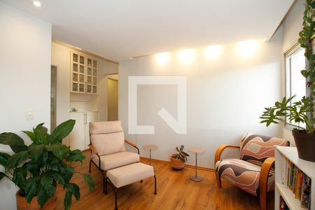 Sala de Estar e Jantar de apartamento à venda com 2 quartos, 94m² em Vila Madalena, São Paulo