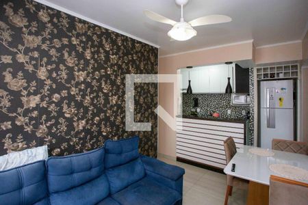 Sala de apartamento à venda com 2 quartos, 44m² em Canhema, Diadema