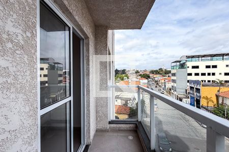 Varanda da Sala de apartamento à venda com 2 quartos, 40m² em Vila Bertioga, São Paulo