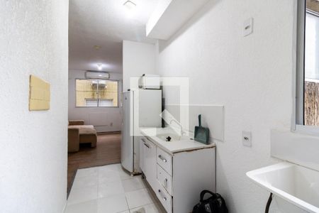 Cozinha de apartamento para alugar com 2 quartos, 41m² em Cavalhada, Porto Alegre