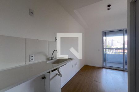 Cozinha de kitnet/studio para alugar com 1 quarto, 26m² em Chácara Inglesa, São Paulo